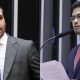 Eduardo Bolsonaro e Kim Kataguiri - Foto Reprodução do Twitter