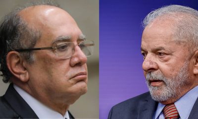 Gilmar Mendes e Lula - Foto Reprodução do Twitter