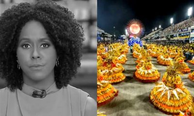 Globo Carnaval Maju Coutinho - Foto Reprodução do Twitter