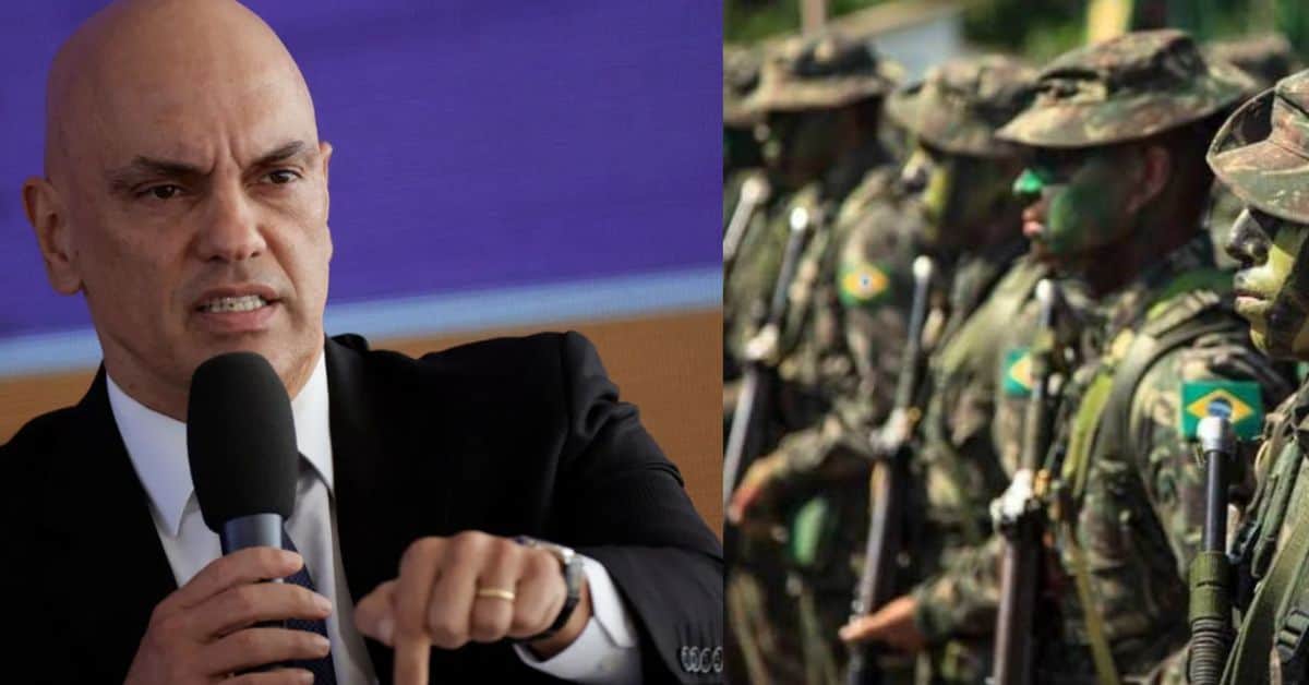 Moraes ignora Justiça Militar e determina que STF julgue militares em protestos