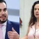 Paulo Eduardo Martins e Janaína Paschoal - Foto Reprodução do Twitter