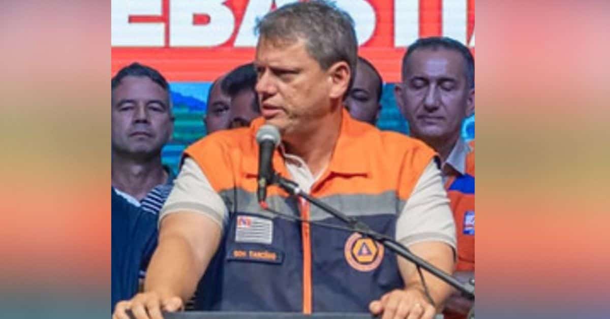 Tarcísio - Foto Reprodução do Twitter