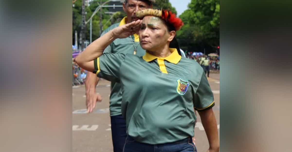 <strong>Deputada indígena, tenente do Exército escancara o real interesse estrangeiro sobre Amazônia</strong> 52 deputada indígena Sílvia Waiãpi - Foto Reprodução do Twitter