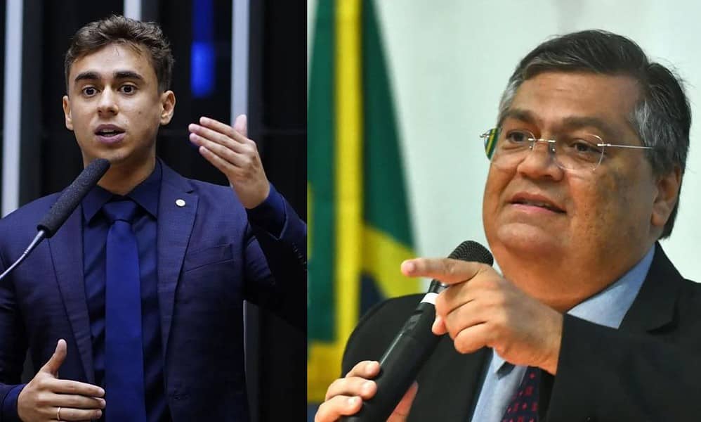 Flávio Dino bloqueia Nikolas Ferreira, e deputado dispara: “terça-feira a gente se encontra pessoalmente na CCJ”