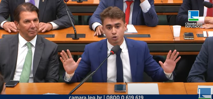 deputado petista causa indignação ao chamar Nikolas de 'chupetinha' (veja o vídeo)
