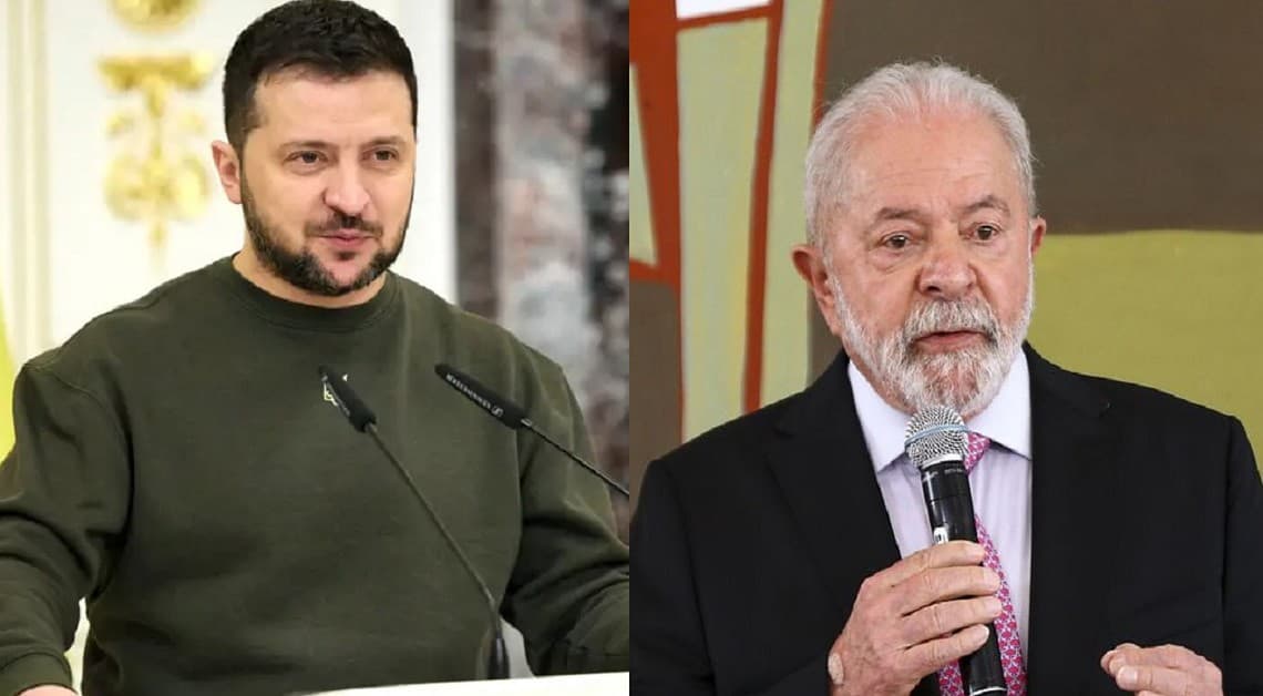 Zelensky comenta o encontro malsucedido com Lula