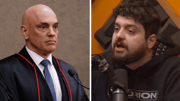 Alexandre de Moraes multa influencer Monark em R$ 300 mil e inicia inquérito