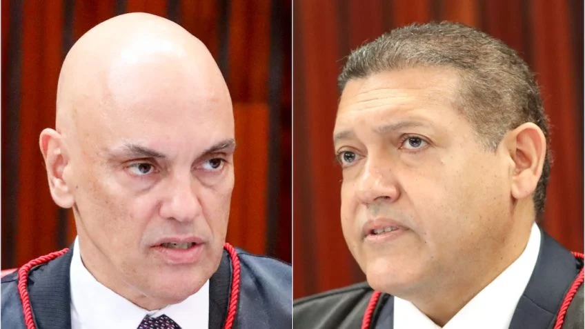 Contra Moraes, Nunes Marques se opõe em voto surpreendente