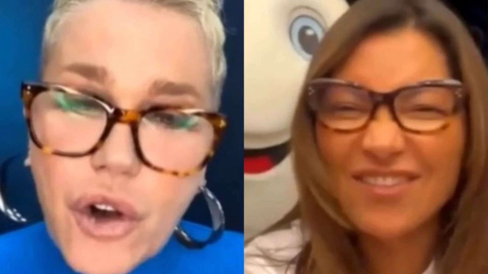 Xuxa, em live com Janja, chama de idiota e imbecil internauta que criticou o governo; ASSISTA AO VÍDEO