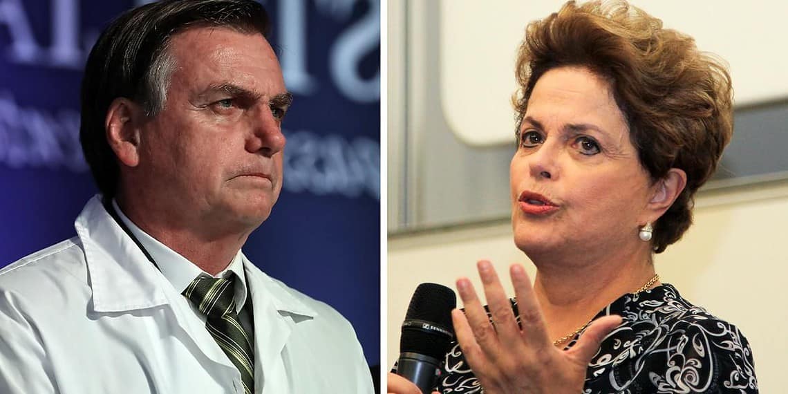Recurso de Dilma Rousseff contra Jair Bolsonaro é rejeitado pelo judiciário