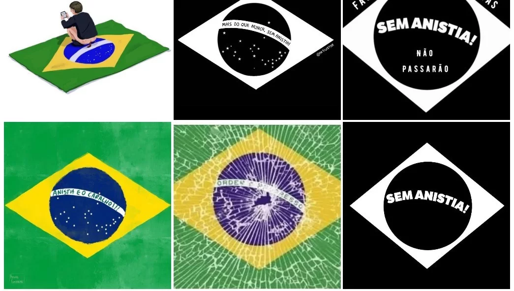 Caixa cancela exposicao que tem Bolsonaro defecando em bandeira 2
