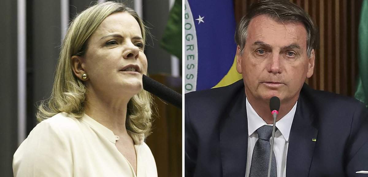 Gleisi Ameaça Bolsonaro nas Redes Sociais: 'Sua Hora Vai Chegar'