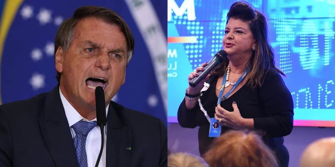 Bolsonaro sobre Luiza Trajano: ‘Tá afundando. Vive às custas do Estado igual verme e carrapato’