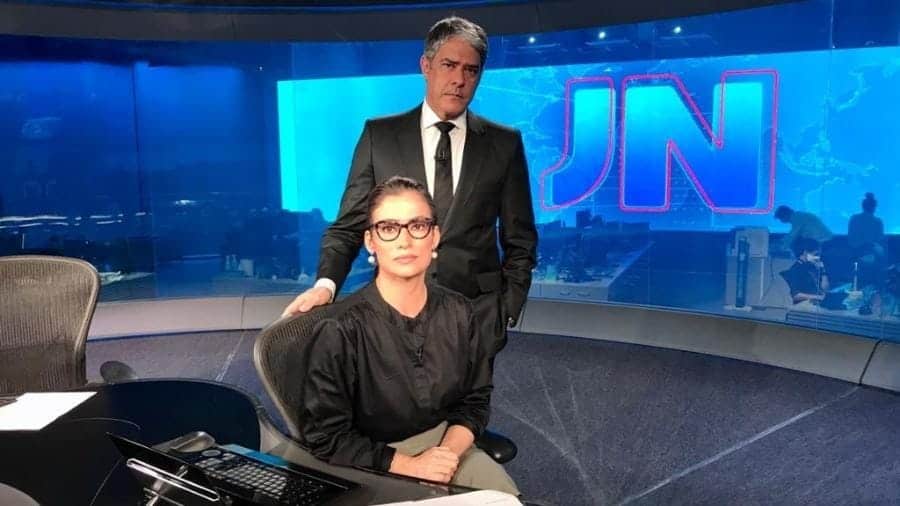 Globo teme pela segurança de William Bonner e Renata Vasconcellos