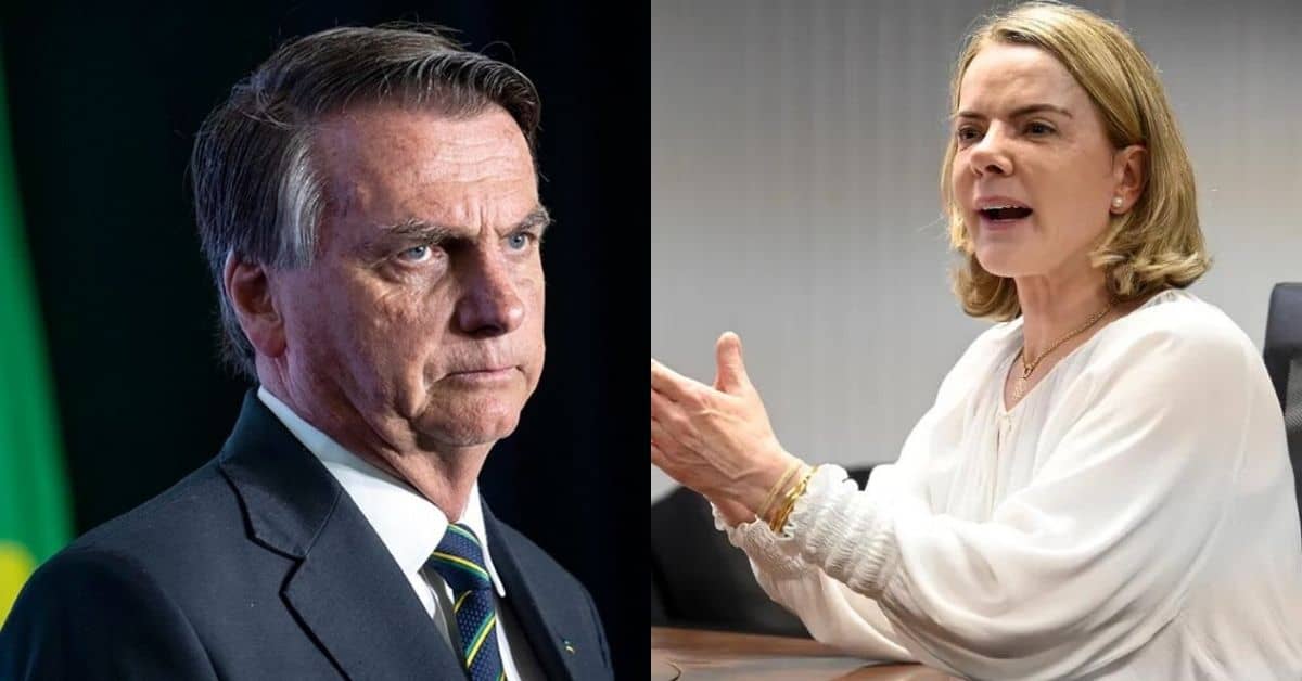 Gleisi diz que é “estarrecedor” Bolsonaro convocar ato em defesa do estado democrático de direito e o chama de ‘chefe terrorista’