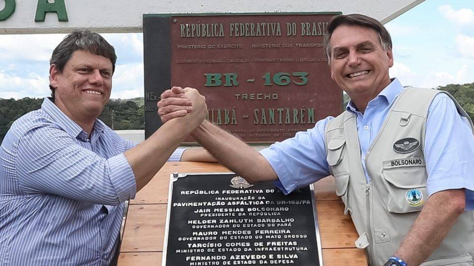 Tarcísio Freitas defende a volta de Bolsonaro à presidência: ‘É o sentimento que o Brasil quer de novo’
