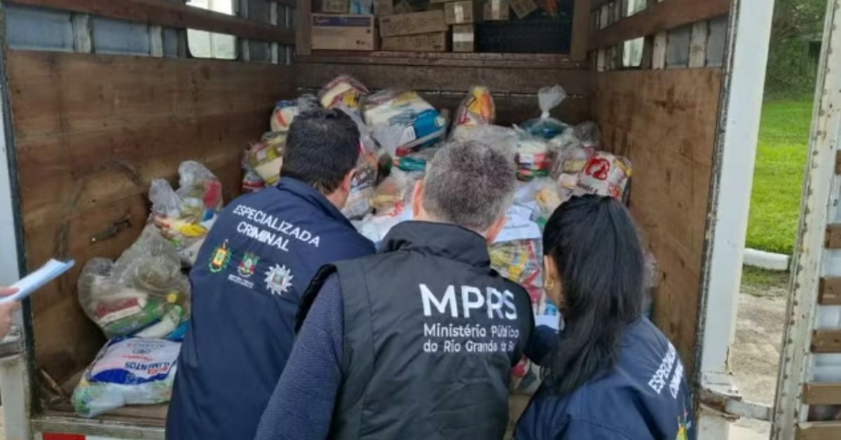 Ministério Público apura possíveis fraudes na compra de cestas básicas para afetados por enchentes no RS