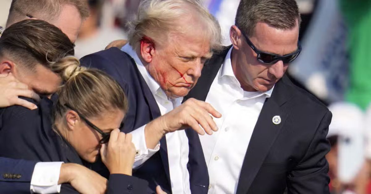 Pequeno movimento de cabeça salva milagrosamente a vida de Donald Trump 52 Pequeno movimento de cabeça salva milagrosamente a vida de Donald Trump