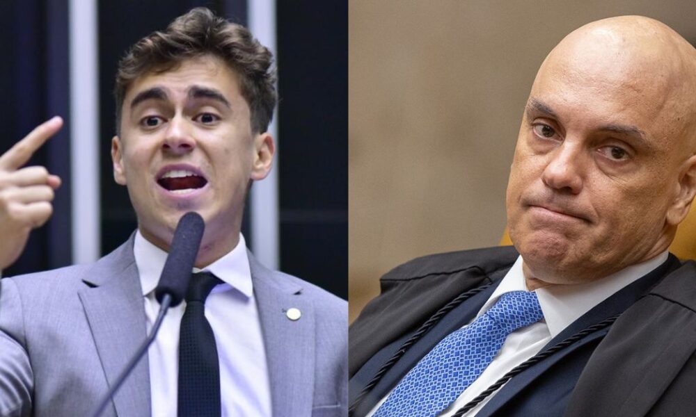 Nikolas sobre Moraes: “O que tem de cabelo, tem de honra”