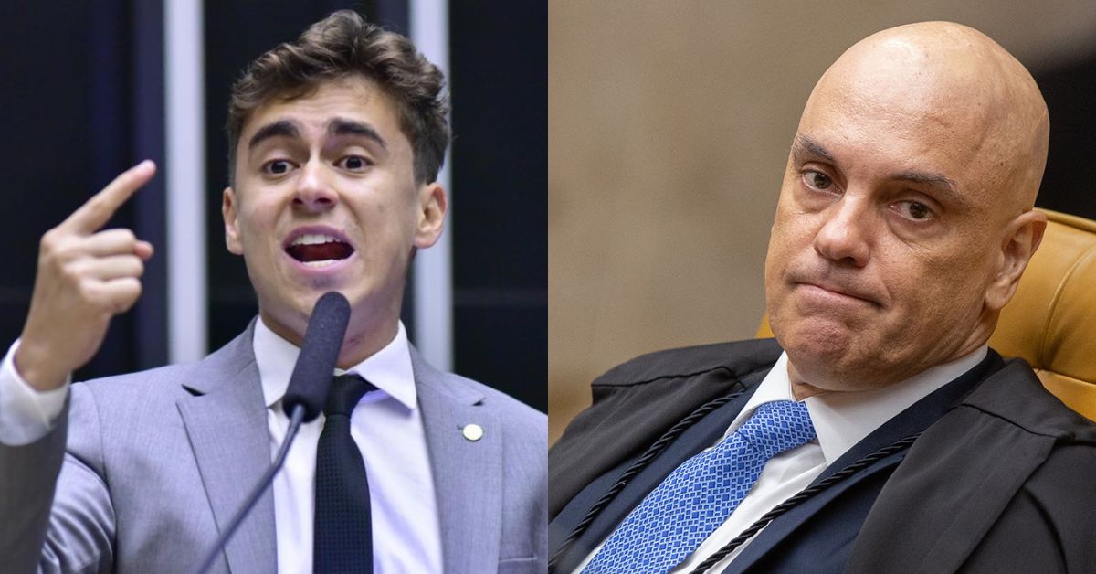 Nikolas sobre Moraes: “O que tem de cabelo, tem de honra” 52 Nikolas sobre Moraes: “O que tem de cabelo, tem de honra”