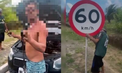 Homens roubando alegam seguir o exemplo de Lula: "O exemplo vem de cima"