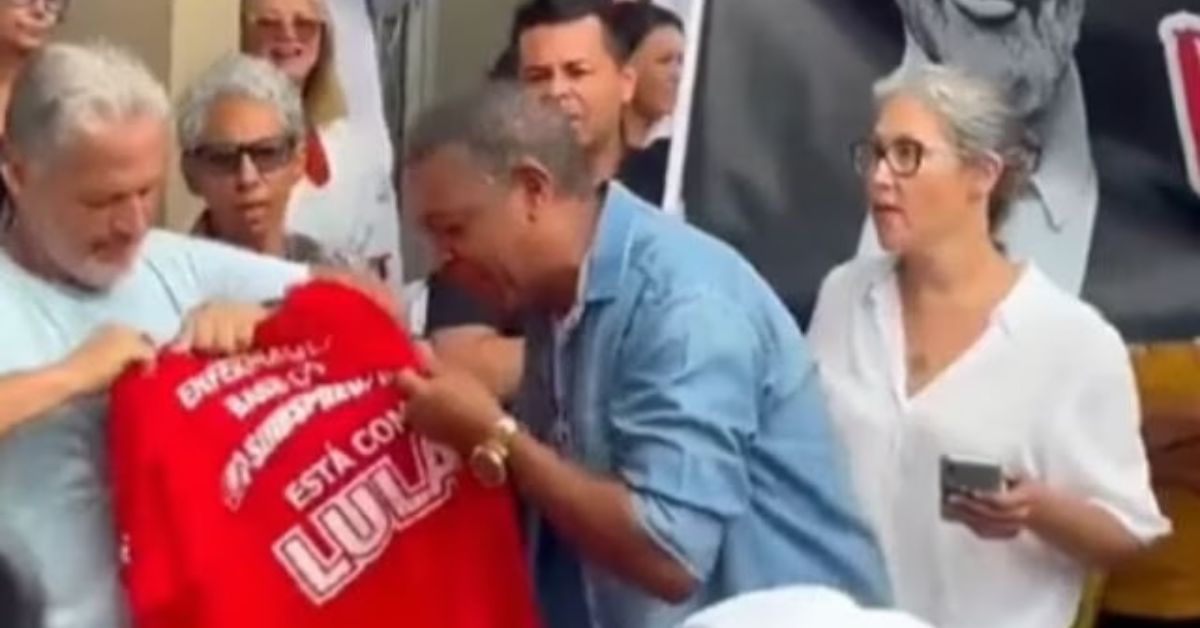 “Traidor da saúde”: trabalhadores atacam Lula em manifestação no Rio de Janeiro