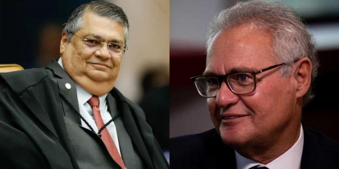 Flávio Dino arquiva caso explosivo de corrupção de Renan Calheiros