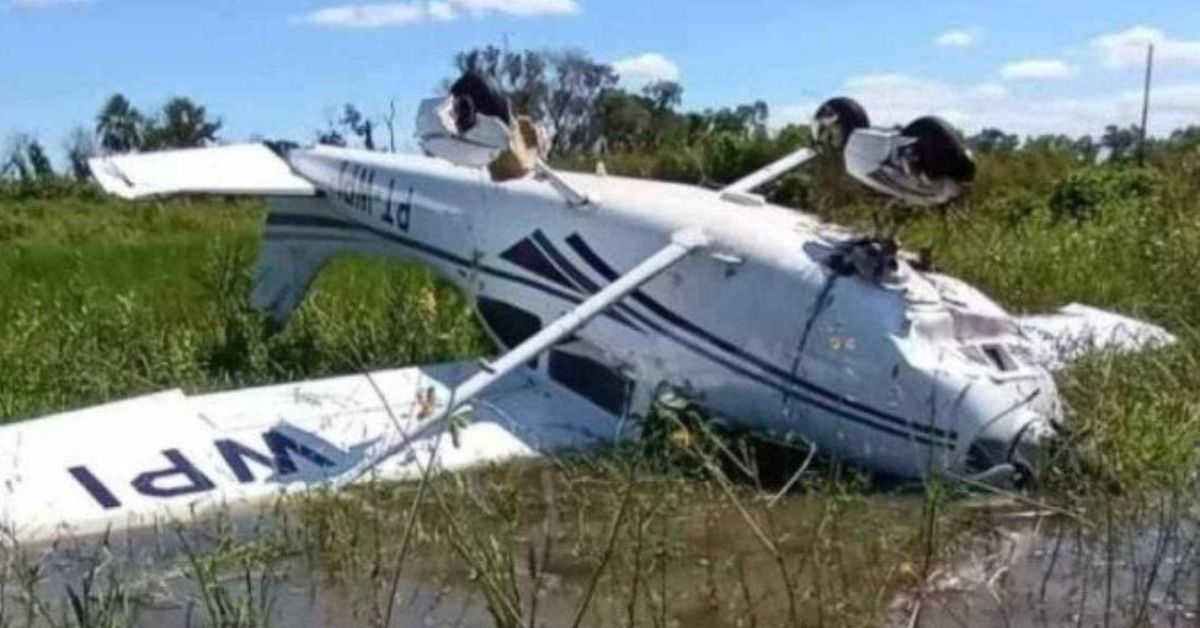 Vídeo revela momentos de terror em queda de avião no Pantanal