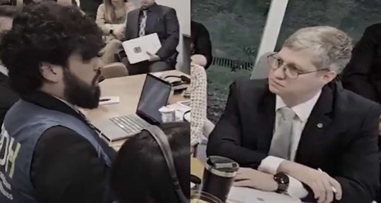 Marcel peita assessores da OEA, exige gravação e sai vitorioso – veja o vídeo!