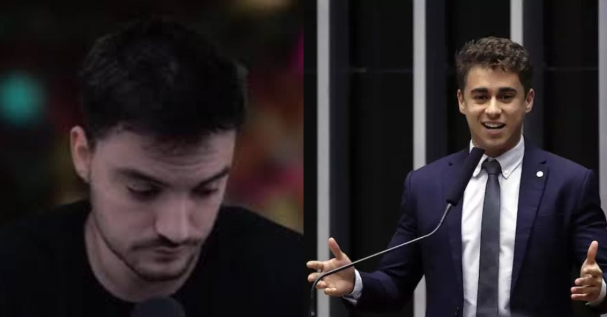 Nikolas humilha Felipe Neto e resume a “fuga” do youtuber com uma frase brutal