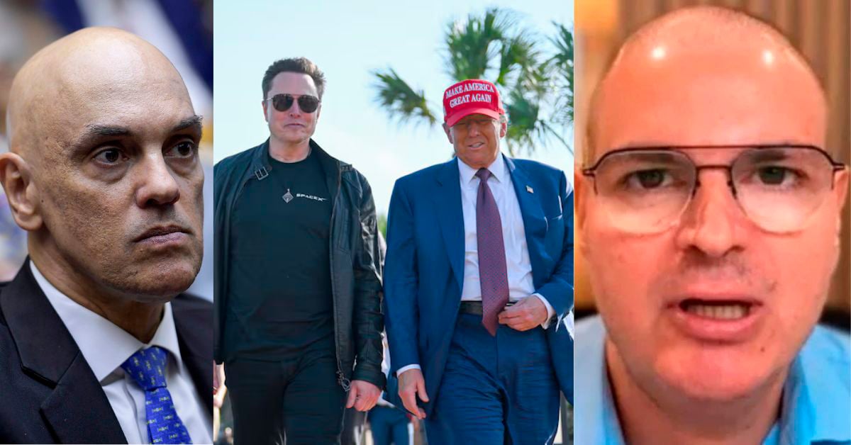 Mesmo com câncer agressivo, Constantino denuncia Moraes e pede ajuda a Trump e Musk