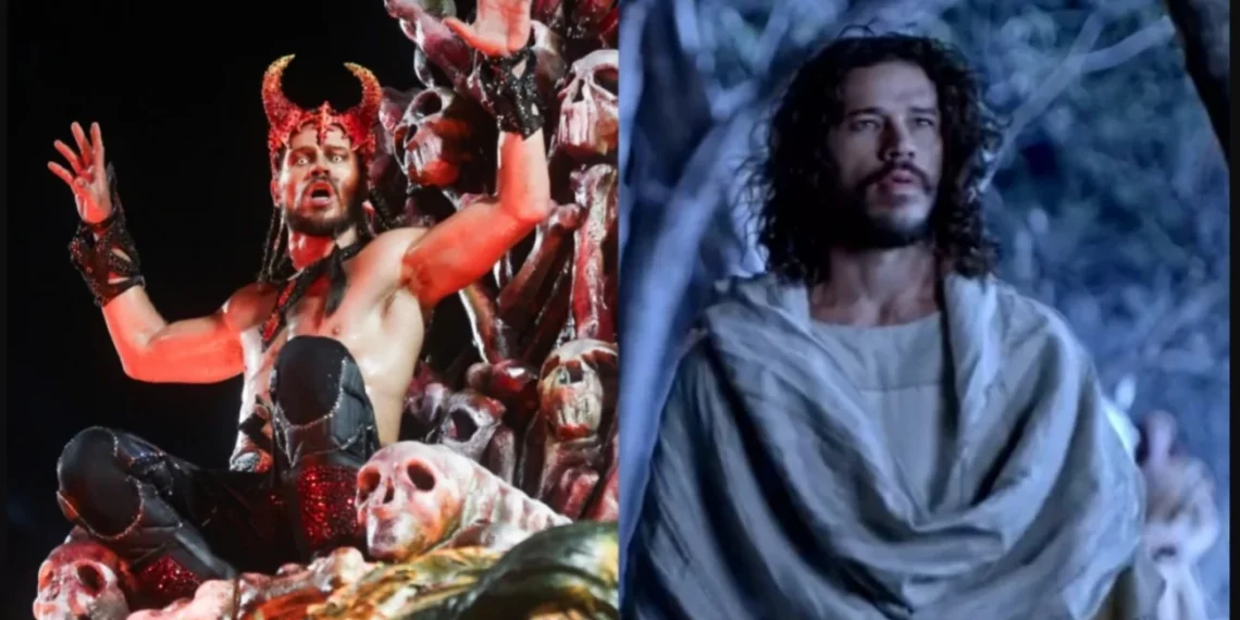 De Diabo a Jesus: Ator da Globo gera revolta entre fiéis após papel polêmico no Carnaval