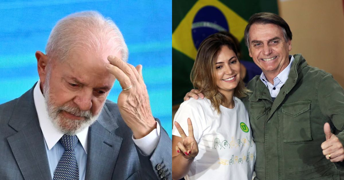 Pesquisa revela: Bolsonaro e Michelle venceriam Lula no segundo turno