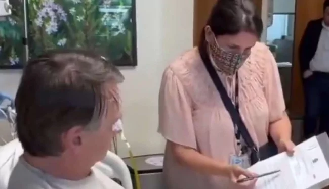 URGENTE: Bolsonaro grava oficial de Moraes entrando na UTI (assista ao vídeo)