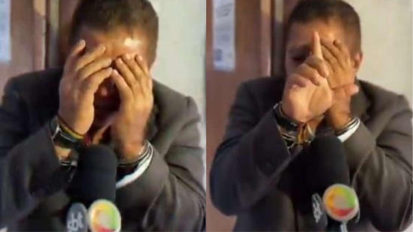 Ex-candidato petista tenta esfaquear vereador bolsonarista e debocha com “faz o L” mesmo preso – Veja o vídeo