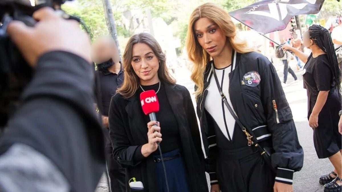 Repórter da CNN é Roubada Durante Entrevista com Erika Hilton e Vira Piada na Web