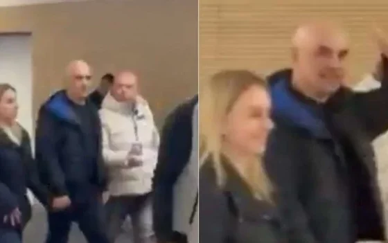 URGENTE: Moraes aparece em público, vai a estádio e faz gesto obsceno