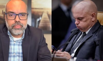 Moraes aplica nova multa milionária a Allan dos Santos por ‘desprezo’ ao STF