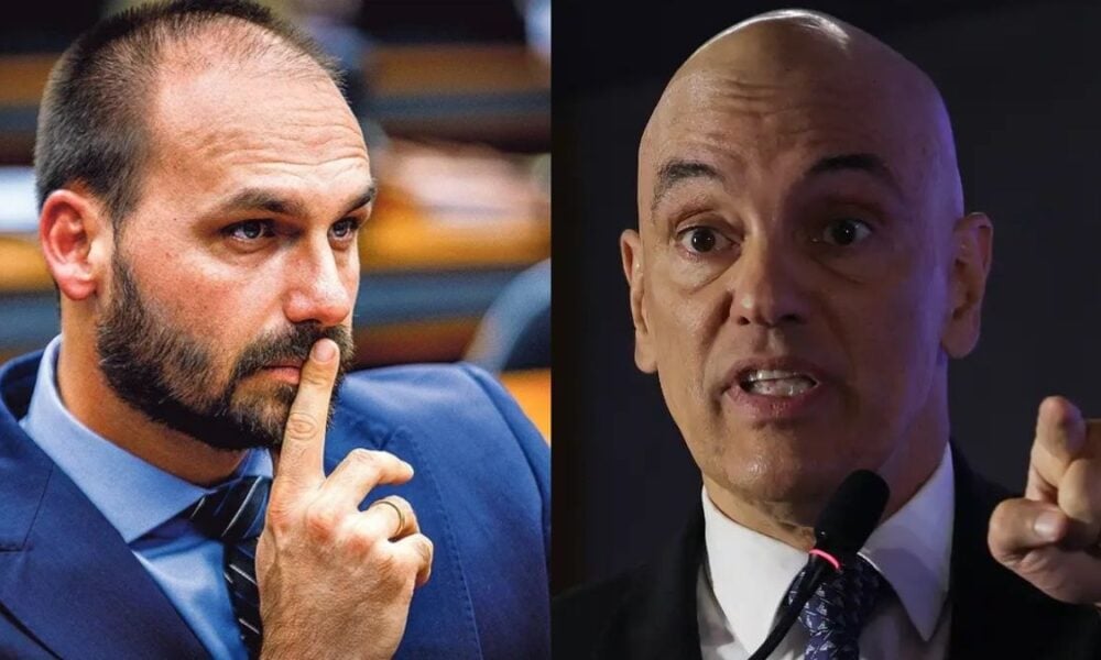 Urgente: Moraes Manda Bloquear Pix e Contas de Eduardo Bolsonaro