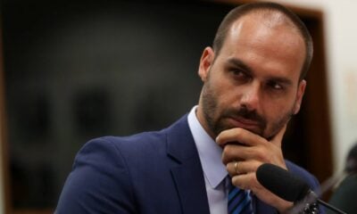 Deputado do PT solicita à PGR e ao STF a prisão e extradição de Eduardo Bolsonaro