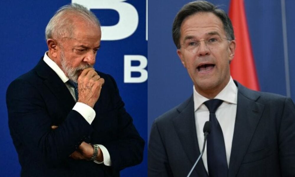Secretário-geral da Otan ameaça Brasil com tarifa de 100% por compra de petróleo russo