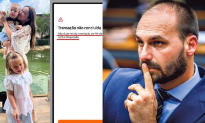 Eduardo Bolsonaro Reage com Fúria Após Ataque a Sua Esposa: “Nem Bandido Faz Isso!”
