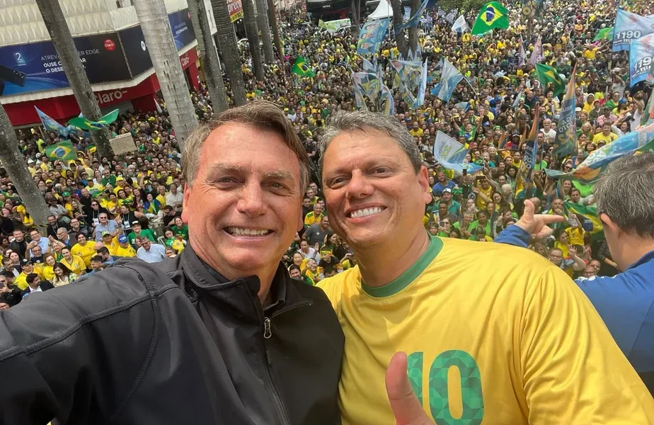 Tarcísio rompe o silêncio e declara apoio firme a Bolsonaro em meio à perseguição