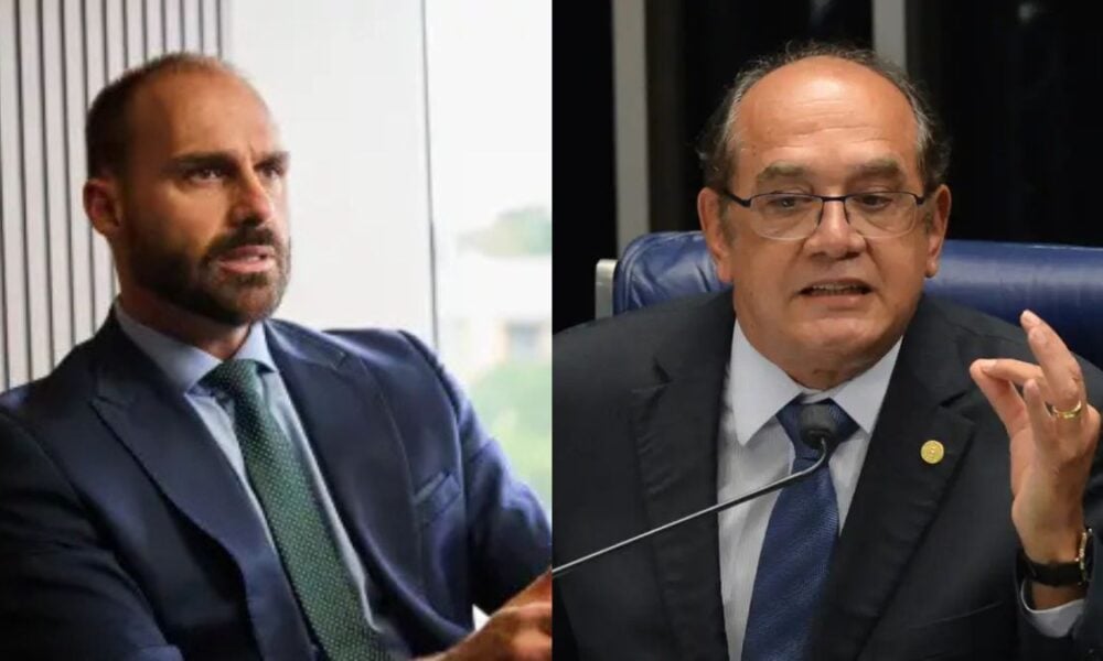 Gilmar perde a linha e ataca Eduardo Bolsonaro com acusação gravíssima