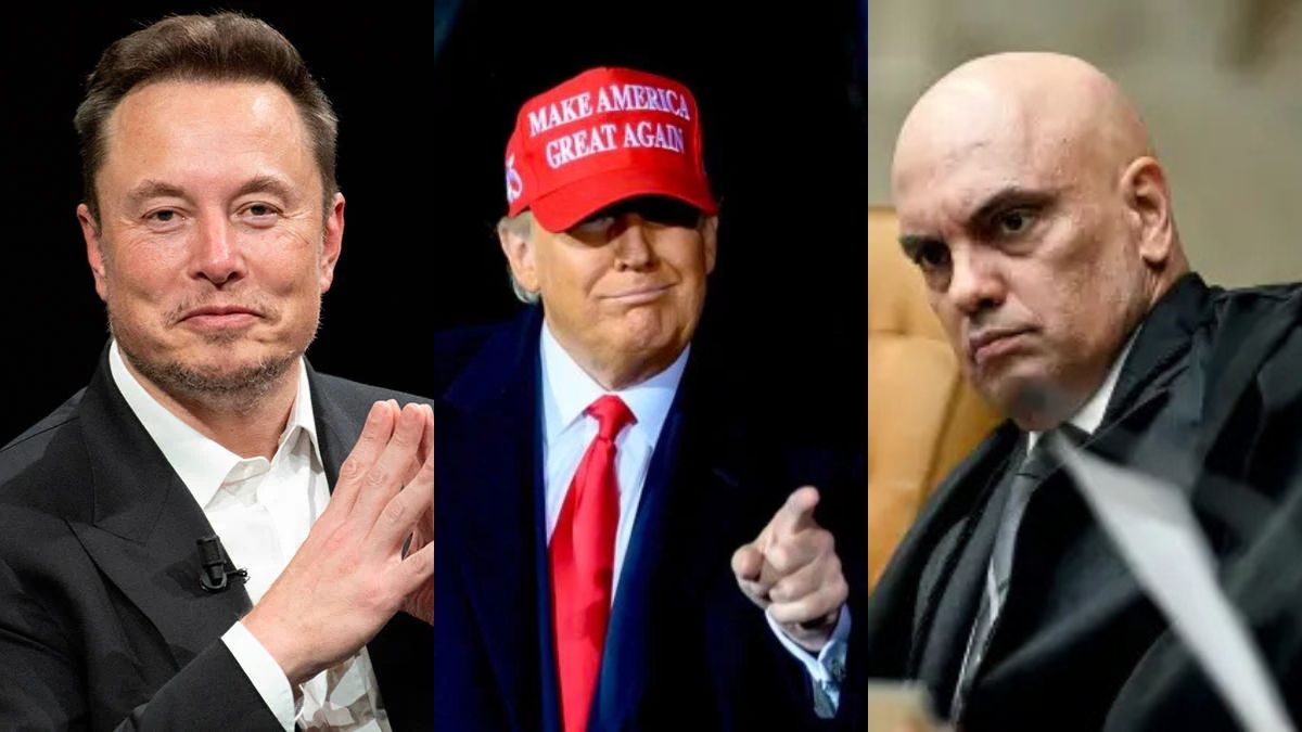 Rede Social X elogia sanções de Trump contra Moraes