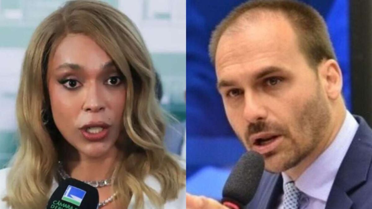 Erika Hilton solta frase cruel sobre Eduardo Bolsonaro e choca até aliados da esquerda — veja o que foi dito