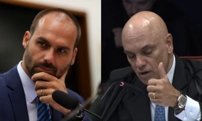 Moraes atropela rito legal e avança com processo contra Eduardo Bolsonaro