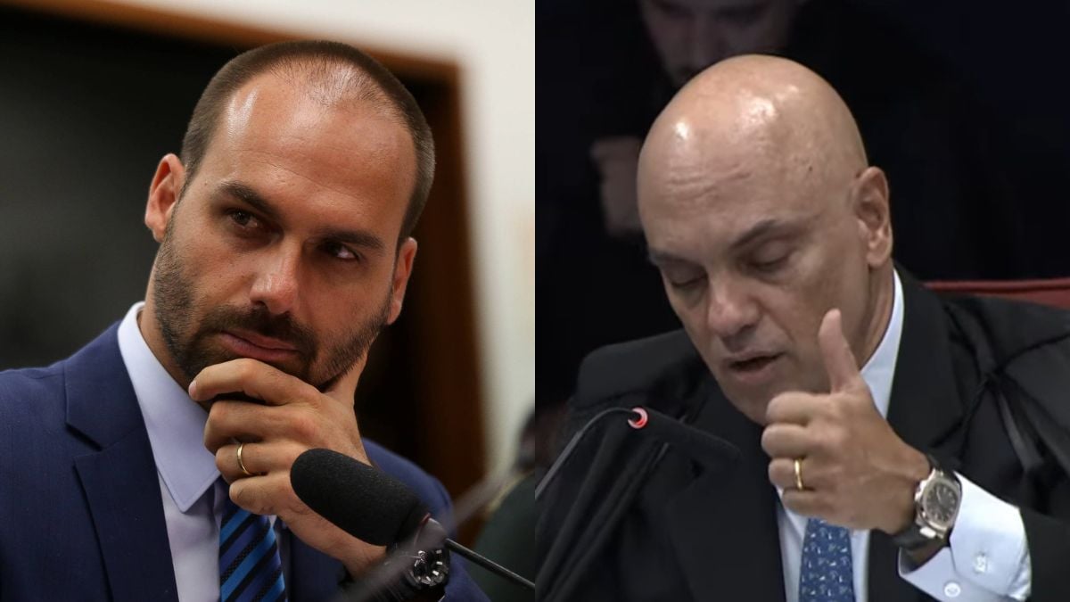 Moraes atropela rito legal e avança com processo contra Eduardo Bolsonaro