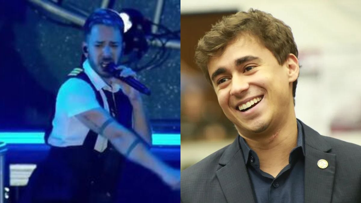 Junior Lima ataca projeto de anistia e leva invertida de Nikolas Ferreira