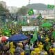 Multidão toma Copacabana em apoio a Bolsonaro e contra o STF